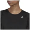ADIDAS Women's Fast Crop Tee - T-shirt De Running -Habi Lux Soldes Boutique adidas womens fast crop tee t shirt de running detail 4