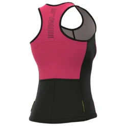 ALE Women's Color Block Top Solid - Débardeur De Cyclisme
