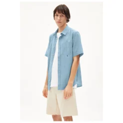 Armedangels Torjaan - Chemise -Habi Lux Soldes Boutique armedangels torjaan chemise detail 2