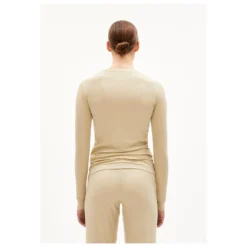 Armedangels Women's Jaale - Haut à Manches Longues -Habi Lux Soldes Boutique armedangels womens jaale haut a manches longues detail 3