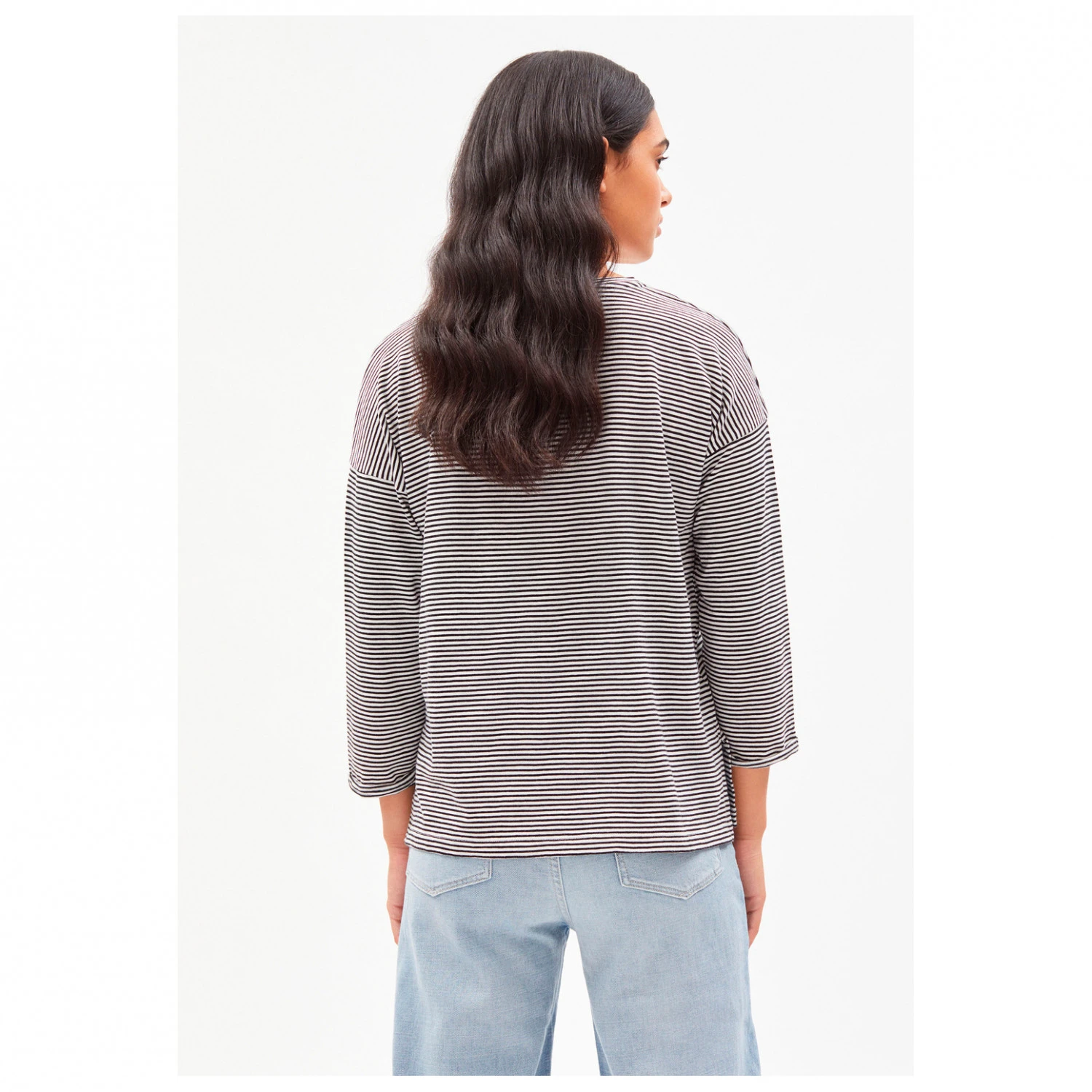 Armedangels Women's Siaa Lovely Stripes - Haut à Manches Longues 5 Armedangels Women's Siaa Lovely Stripes - Haut à Manches Longues – Image 3