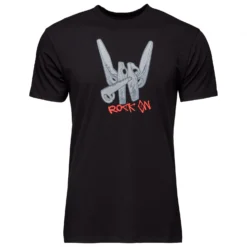 Black Diamond BD Rock On S/S - T-shirt -Habi Lux Soldes Boutique black diamond bd rock on s s t shirt 1