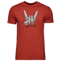 Black Diamond BD Rock On S/S - T-shirt -Habi Lux Soldes Boutique black diamond bd rock on s s t shirt 2