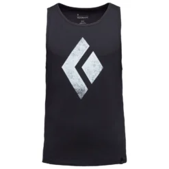 Black Diamond S/S Chalked Up Tank - Débardeur -Habi Lux Soldes Boutique black diamond s s chalked up tank debardeur 1