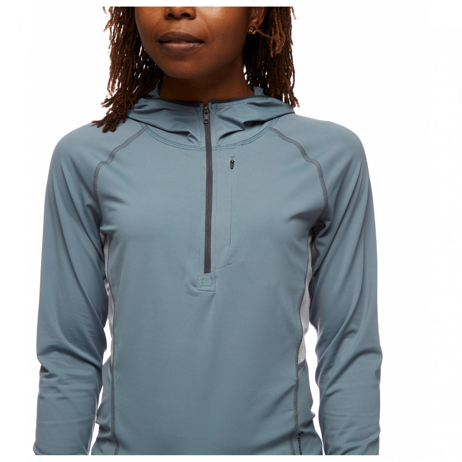 Black Diamond Women's Alpenglow Pro Hoody - T-shirt Technique 4 Black Diamond Women's Alpenglow Pro Hoody - T-shirt Technique – Image 2