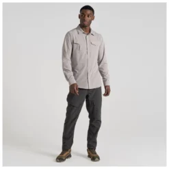 Craghoppers NosiLife Eiger L/S Shirt - Chemise -Habi Lux Soldes Boutique craghoppers nosilife eiger l s shirt chemise detail 4