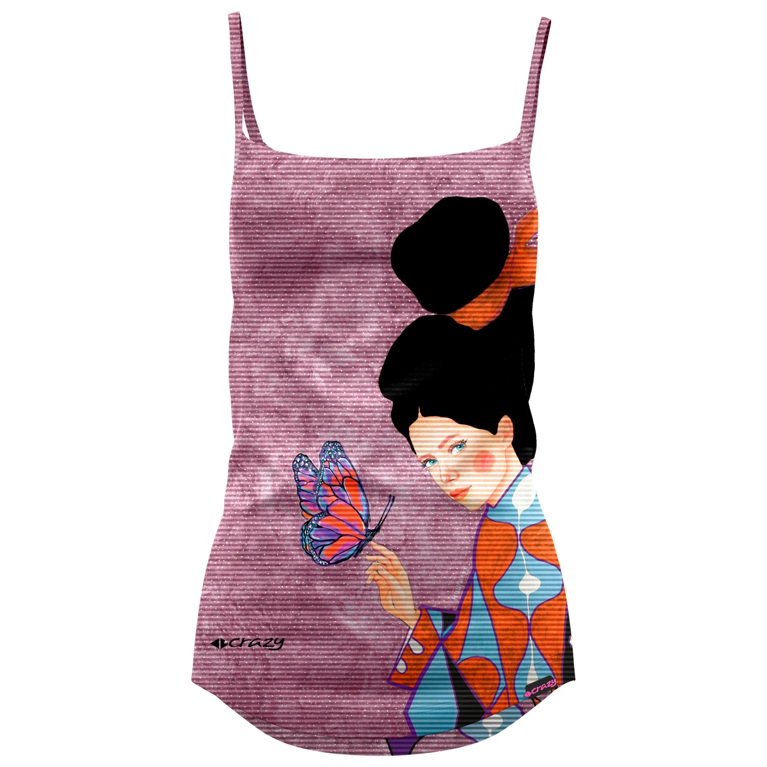 Crazy Idea Women's Top Shiny - Débardeur 7 Crazy Idea Women's Top Shiny - Débardeur – Image 5