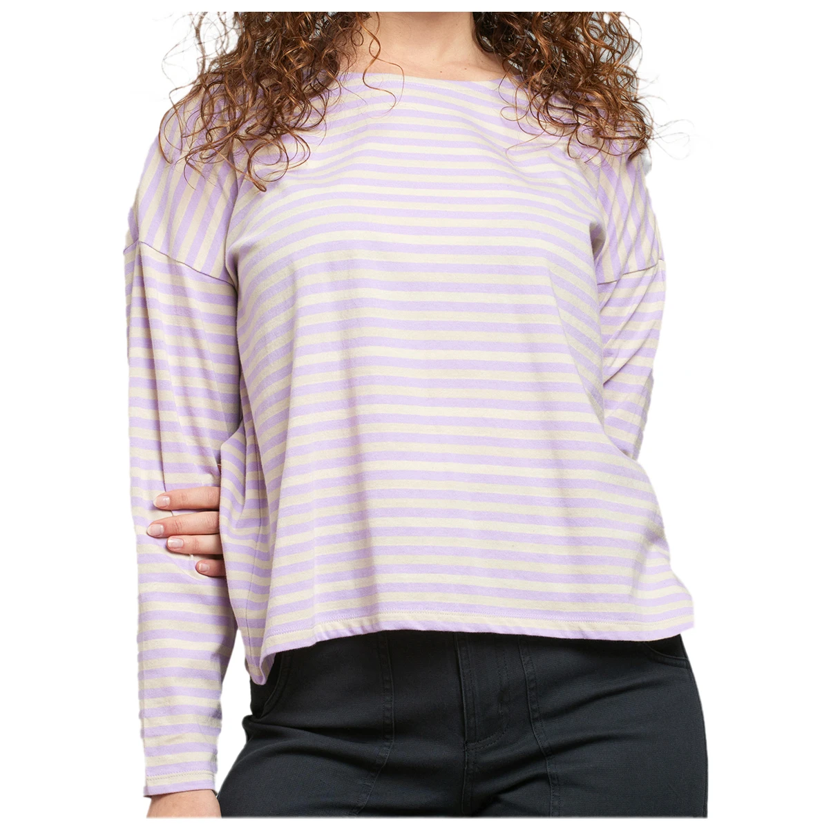 DEDICATED Women's Top Humledal Stripes - Haut à Manches Longues 6 DEDICATED Women's Top Humledal Stripes - Haut à Manches Longues – Image 4