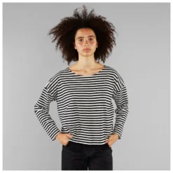 DEDICATED Women's Top Humledal Stripes - Haut à Manches Longues 11 DEDICATED Women's Top Humledal Stripes - Haut à Manches Longues -Habi Lux Soldes Boutique dedicated womens top humledal stripes haut a manches longues detail 3