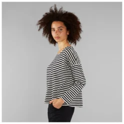 DEDICATED Women's Top Humledal Stripes - Haut à Manches Longues 13 DEDICATED Women's Top Humledal Stripes - Haut à Manches Longues -Habi Lux Soldes Boutique dedicated womens top humledal stripes haut a manches longues detail 4