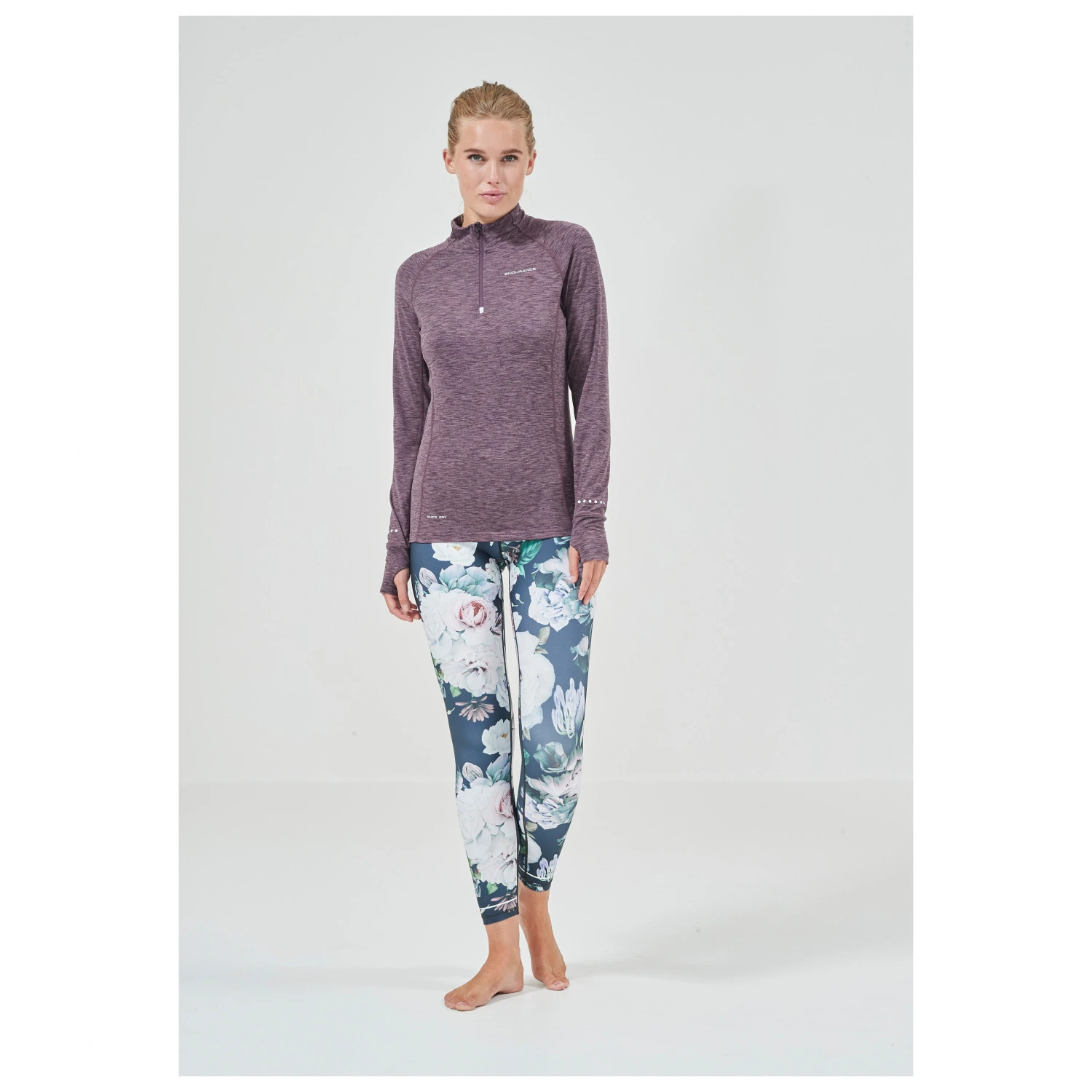 Endurance Women's Canna V2 Melange Performance Midlayer - Haut à Manches Longues 8 Endurance Women's Canna V2 Melange Performance Midlayer - Haut à Manches Longues – Image 6