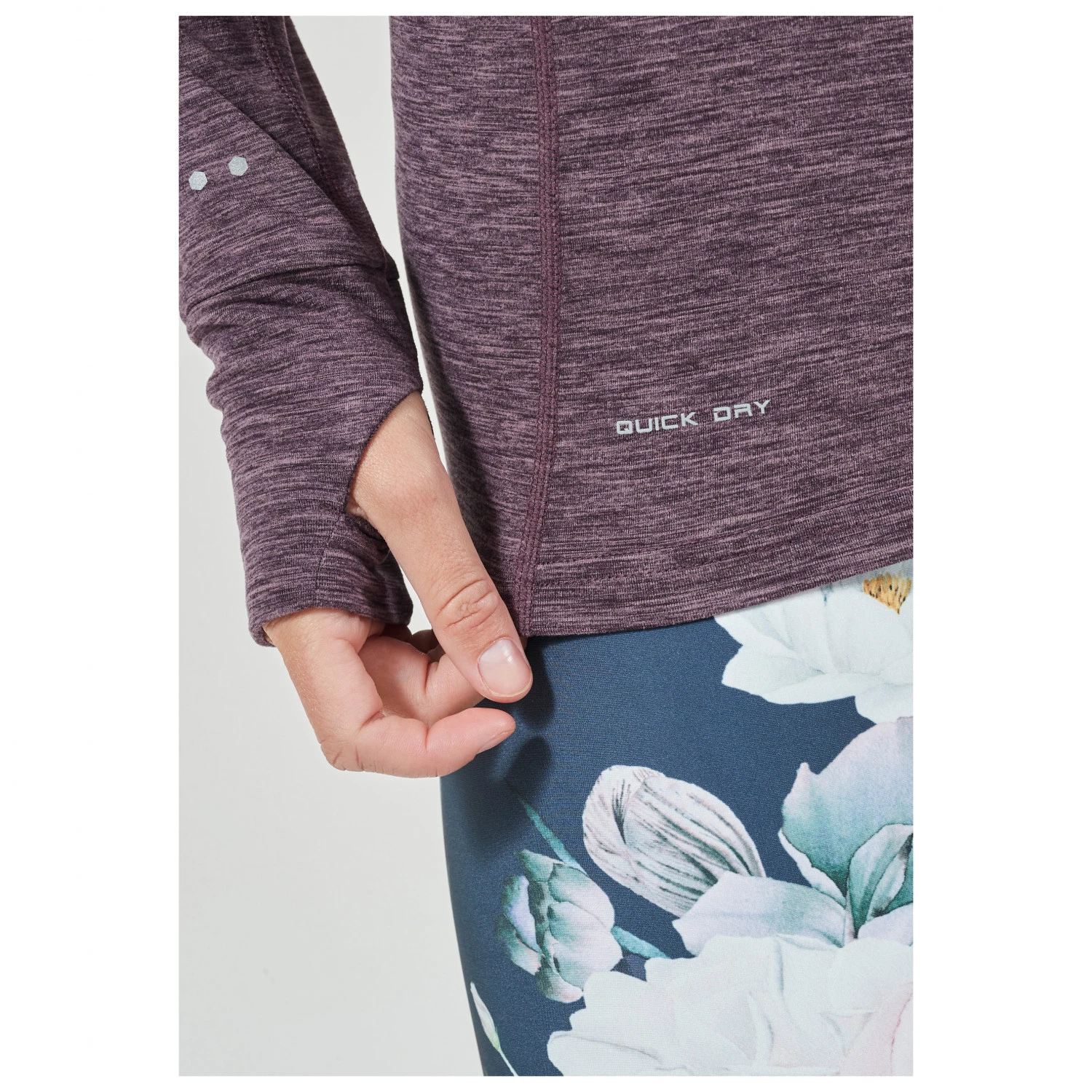 Endurance Women's Canna V2 Melange Performance Midlayer - Haut à Manches Longues 4 Endurance Women's Canna V2 Melange Performance Midlayer - Haut à Manches Longues – Image 2