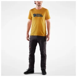 FJÄLLRÄVEN Fjällräven Logo - T-shirt -Habi Lux Soldes Boutique fjaellraeven fjaellraeven logo t shirt detail 3