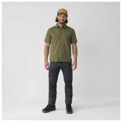 FJÄLLRÄVEN Övik Lite Shirt S/S - Chemise -Habi Lux Soldes Boutique fjaellraeven oevik lite shirt s s chemise detail 3