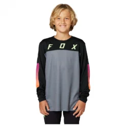 Fox Racing Kid's Defend L/S Jersey Race - Maillot De Cyclisme 11 Fox Racing Kid's Defend L/S Jersey Race - Maillot De Cyclisme -Habi Lux Soldes Boutique fox racing kids defend l s jersey race maillot de cyclisme detail 2