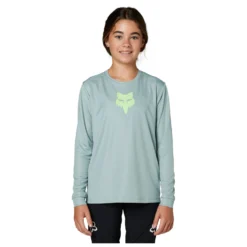 Fox Racing Kid's Ranger L/S Jersey - Maillot De Cyclisme -Habi Lux Soldes Boutique fox racing kids ranger l s jersey maillot de cyclisme detail 2