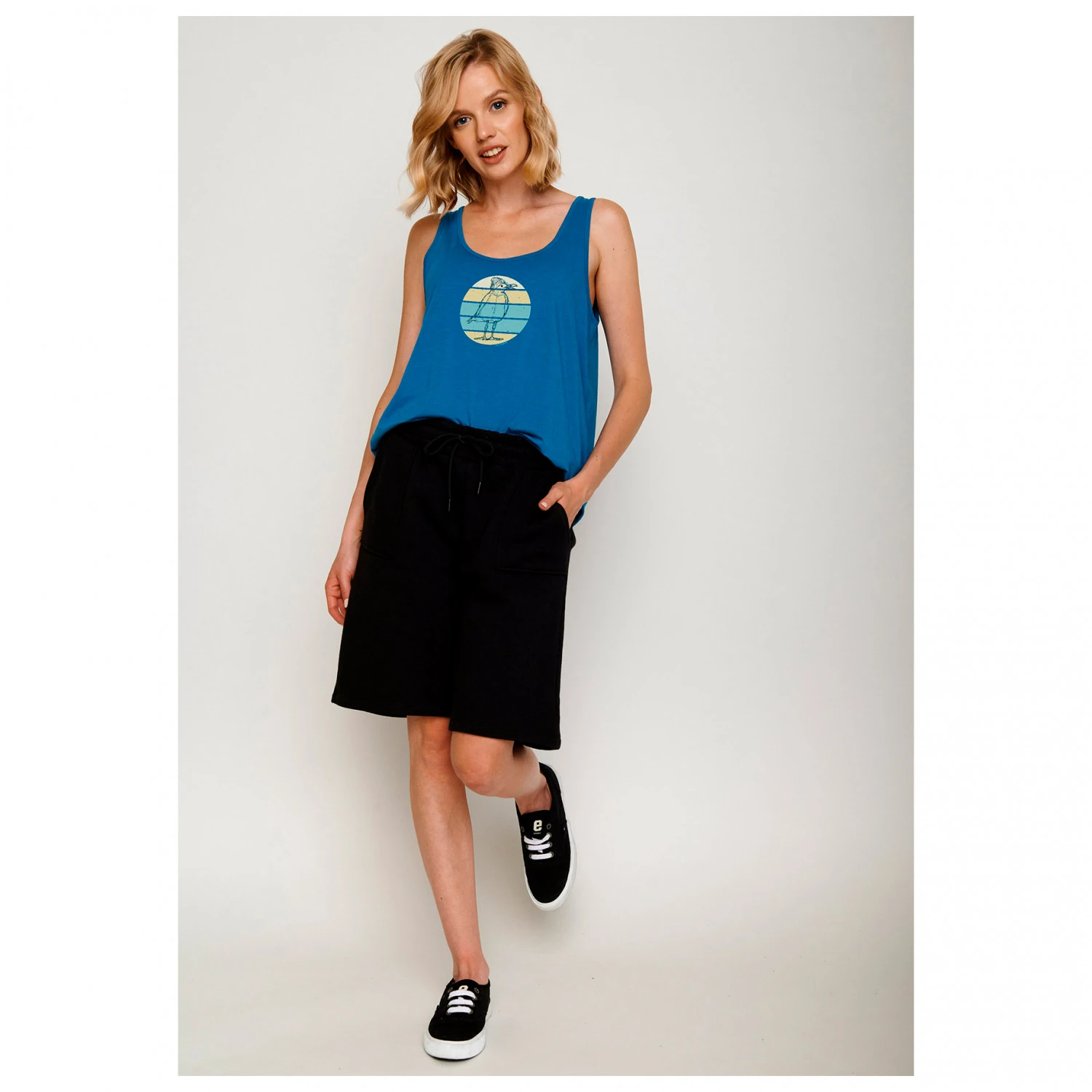 Women's Animal Seagull Stripes Stay - Débardeur 4 Women's Animal Seagull Stripes Stay - Débardeur – Image 2