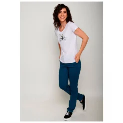 Women's Bike Panda Loves - T-shirt