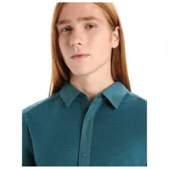 Icebreaker Hike L/S Top - Chemise -Habi Lux Soldes Boutique icebreaker hike l s top chemise detail 5