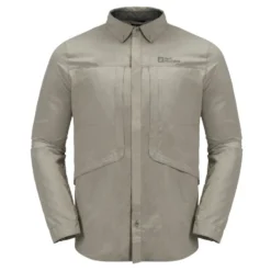 Jack Wolfskin Diskovera L/S Shirt - Chemise -Habi Lux Soldes Boutique jack wolfskin diskovera l s shirt chemise