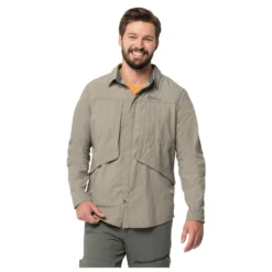 Jack Wolfskin Diskovera L/S Shirt - Chemise -Habi Lux Soldes Boutique jack wolfskin diskovera l s shirt chemise detail 2
