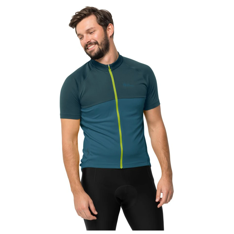 Jack Wolfskin Morobbia Full Zip T - Maillot De Cyclisme 6 Jack Wolfskin Morobbia Full Zip T - Maillot De Cyclisme – Image 4