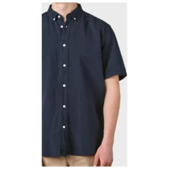 Mikkel Linen Shirt - Chemise -Habi Lux Soldes Boutique klitmoeller collective mikkel linen shirt chemise detail 5