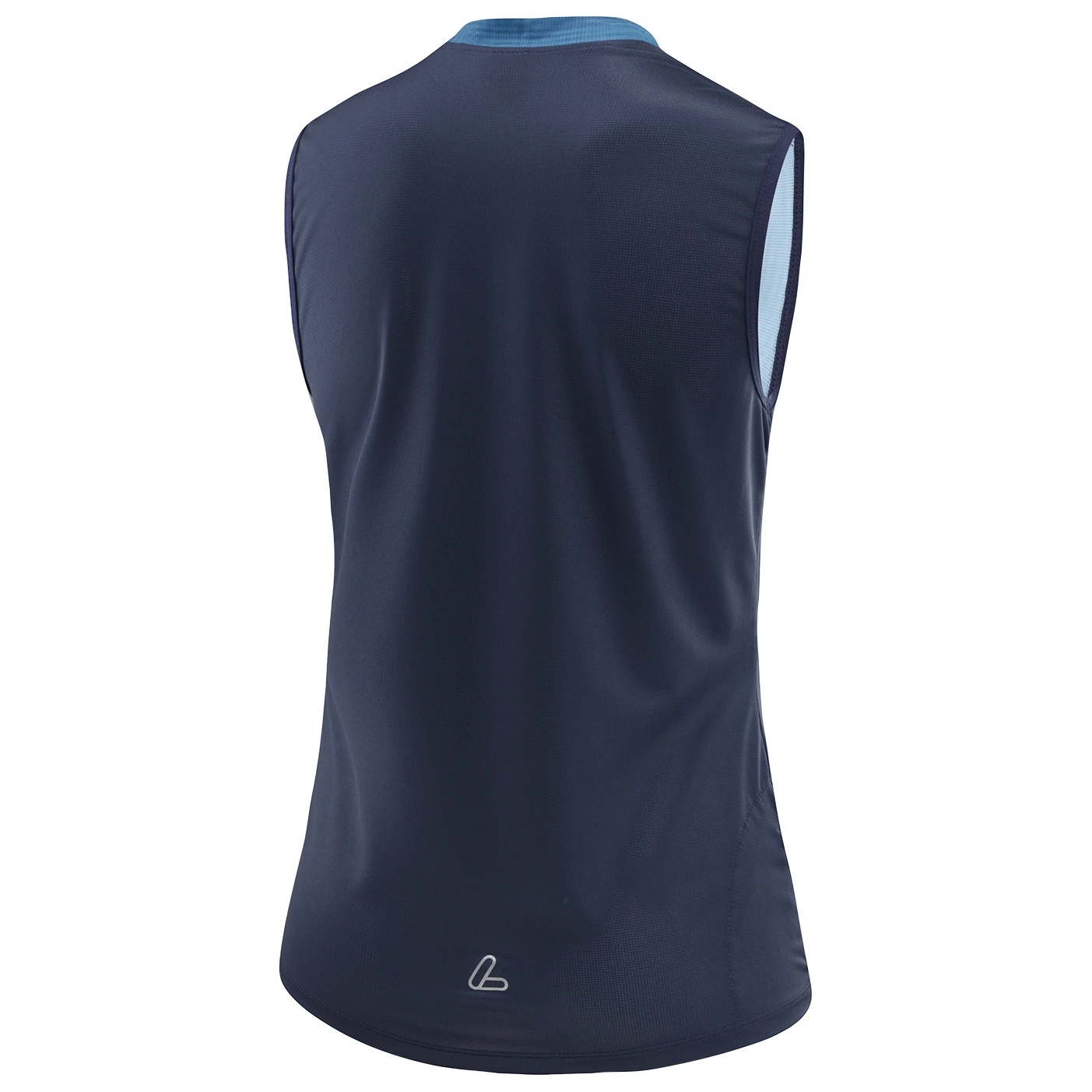 Loeffler Women's Bike Sleeveless Shirt Half Zip Cielo - Débardeur De Cyclisme 5 Loeffler Women's Bike Sleeveless Shirt Half Zip Cielo - Débardeur De Cyclisme – Image 3