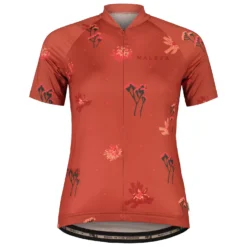 Maloja Women's VanilM. Aop 1/2 - Maillot De Cyclisme -Habi Lux Soldes Boutique maloja womens vanilm aop 1 2 maillot de cyclisme 1