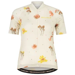 Maloja Women's VanilM. Aop 1/2 - Maillot De Cyclisme -Habi Lux Soldes Boutique maloja womens vanilm aop 1 2 maillot de cyclisme 2