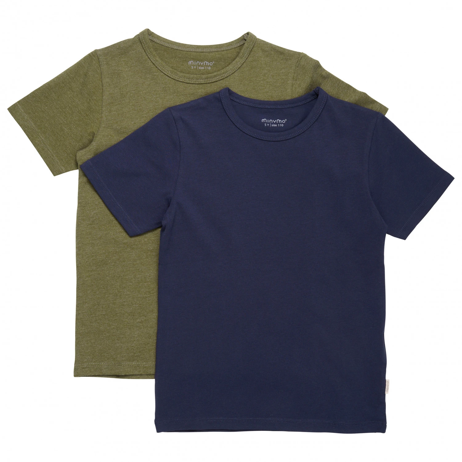 Minymo Kid's Basic 32 -S/S (2-Pack) - T-shirt 4 Minymo Kid's Basic 32 -S/S (2-Pack) - T-shirt – Image 2