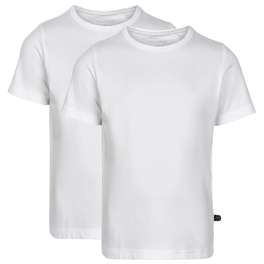Minymo Kid's Basic 32 -S/S (2-Pack) - T-shirt 5 Minymo Kid's Basic 32 -S/S (2-Pack) - T-shirt – Image 3