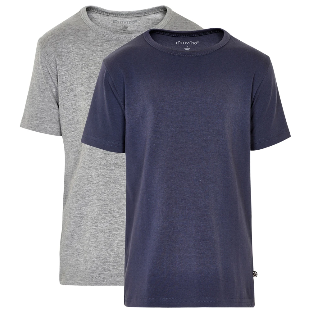 Minymo Kid's Basic 32 -S/S (2-Pack) - T-shirt 7 Minymo Kid's Basic 32 -S/S (2-Pack) - T-shirt – Image 5