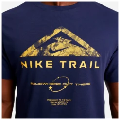 Nike Dri-FIT Trail Short-Sleeve - T-shirt De Running -Habi Lux Soldes Boutique nike dri fit trail short sleeve t shirt de running detail 3