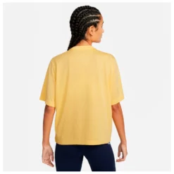 Nike Women's Dri-FIT Trail Short-Sleeve - T-shirt De Running -Habi Lux Soldes Boutique nike womens dri fit trail short sleeve t shirt de running detail 2