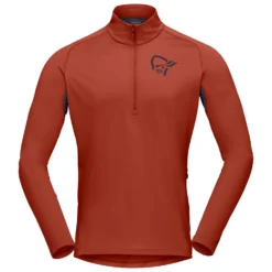 Norrøna Fjørå Equaliser Long Sleeve Zip Top - Maillot De Cyclisme -Habi Lux Soldes Boutique norroena fjoeraa equaliser long sleeve zip top maillot de cyclisme