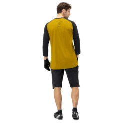 Norrøna Skibotn Wool 3/4 T-Shirt - Maillot De Cyclisme -Habi Lux Soldes Boutique norroena skibotn wool 3 4 t shirt maillot de cyclisme detail 4