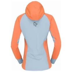 Norrøna Women's Senja Warm1 Hood - T-shirt De Running -Habi Lux Soldes Boutique norroena womens senja warm1 hood t shirt de running detail 2