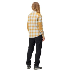 Norrøna Women's Svalbard Flannel Shirt - Chemise 13 Norrøna Women's Svalbard Flannel Shirt - Chemise -Habi Lux Soldes Boutique norroena womens svalbard flannel shirt chemise detail 4