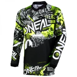 O'Neal Kid's Element Jersey Attack - Maillot De Cyclisme 5 O'Neal Kid's Element Jersey Attack - Maillot De Cyclisme -Habi Lux Soldes Boutique oneal kids element jersey attack maillot de cyclisme