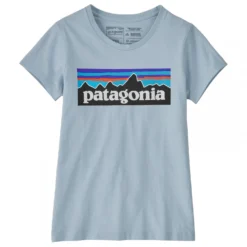 Patagonia Girl's P-6 Logo T-Shirt - T-shirt -Habi Lux Soldes Boutique patagonia girls p 6 logo t shirt t shirt 2