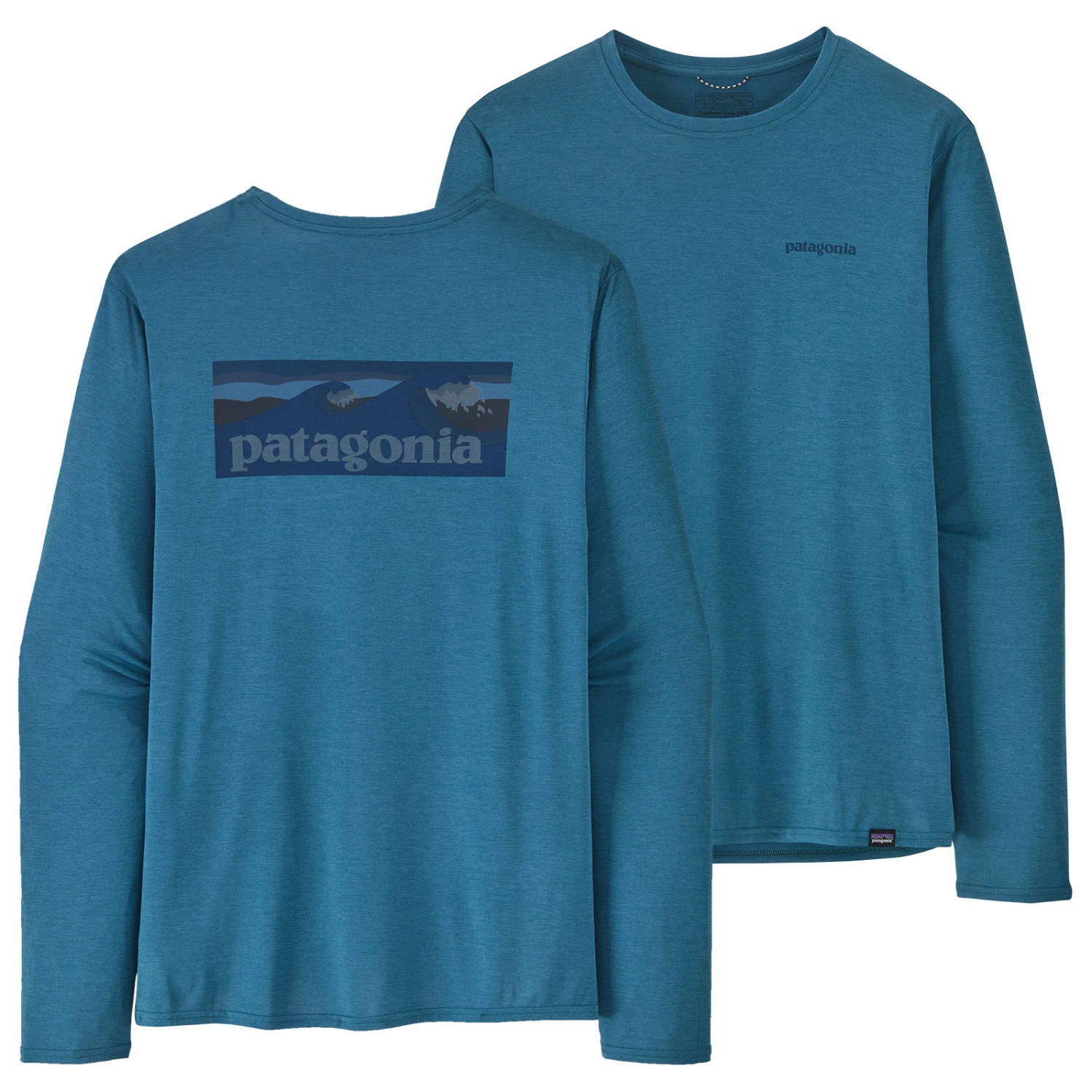Patagonia L/S Cap Cool Daily Graphic Shirt Waters - T-shirt Technique 4 Patagonia L/S Cap Cool Daily Graphic Shirt Waters - T-shirt Technique – Image 2