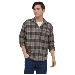 Patagonia L/S Cotton In Conversion LW Fjord Flannel Shirt - Chemise