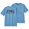 Patagonia P-6 Logo Responsibili-Tee - T-shirt -Habi Lux Soldes Boutique patagonia p 6 logo responsibili tee t shirt
