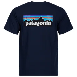 Patagonia P-6 Logo Responsibili-Tee - T-shirt -Habi Lux Soldes Boutique patagonia p 6 logo responsibili tee t shirt detail 2