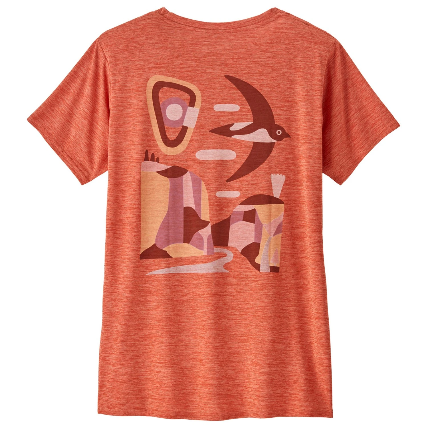 Patagonia Women's Cap Cool Daily Graphic Shirt Lands - T-shirt Technique 5 Patagonia Women's Cap Cool Daily Graphic Shirt Lands - T-shirt Technique – Image 3