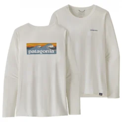Patagonia Women's L/S Cap Cool Daily Graphic Shirt Waters - Haut à Manches Longues -Habi Lux Soldes Boutique patagonia womens l s cap cool daily graphic shirt waters haut a manches longues 2