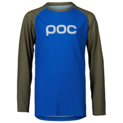 POC Kid's Essential MTB L/S Jersey - Maillot De Cyclisme -Habi Lux Soldes Boutique poc kids essential mtb l s jersey maillot de cyclisme 1