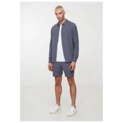 Shirt Walnut - Chemise -Habi Lux Soldes Boutique recolution shirt walnut chemise detail 4