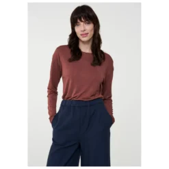 Women's Longsleeve Fuchsia - Haut à Manches Longues 14 Women's Longsleeve Fuchsia - Haut à Manches Longues -Habi Lux Soldes Boutique recolution womens longsleeve fuchsia haut a manches longues detail 2